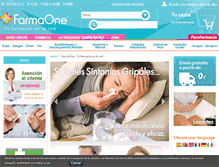 Tablet Screenshot of farmaone.com